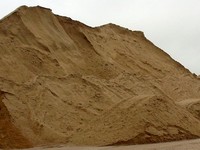 Хранение карьерного песка